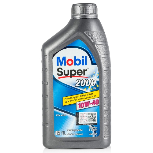 Полусинтетическое масло Mobil Super 2000 X1 10W-40 (1)